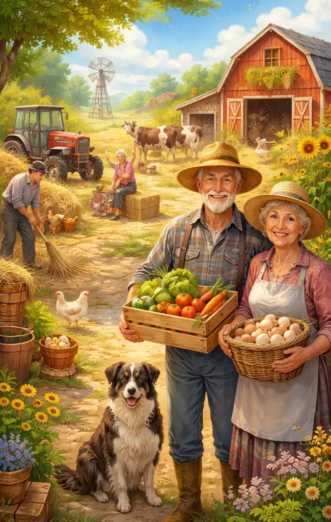 🧺 Une Journée à la Ferme