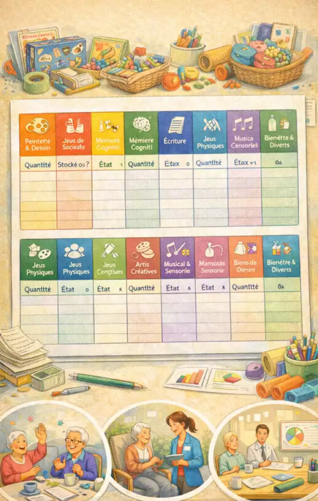 Registre des achats et fournitures